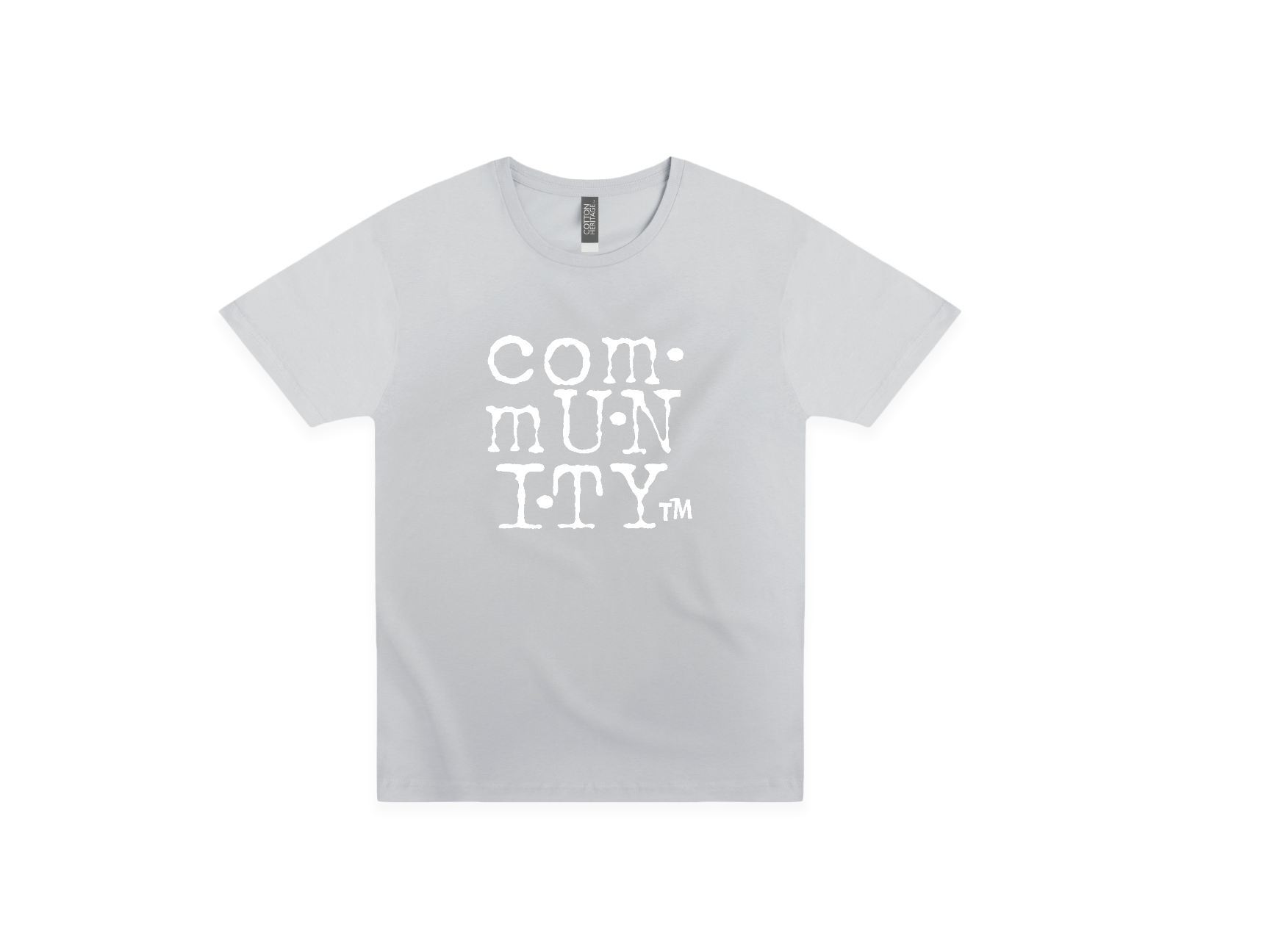 Community Logo T- White